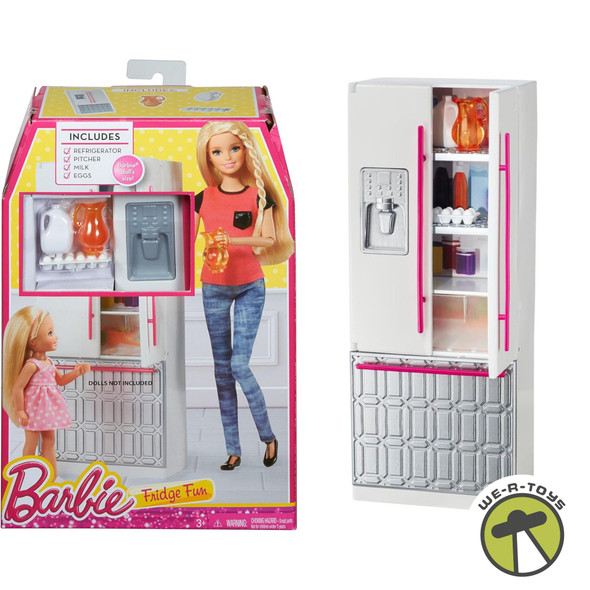 Barbie Story Starter Fridge Fun Playset 2014 Mattel CFG70