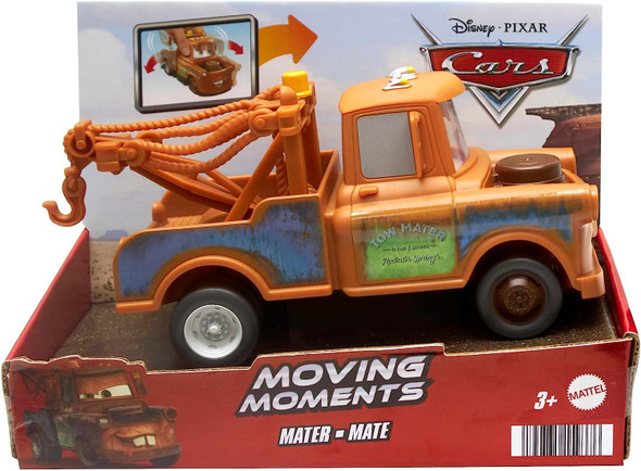 Disney Pixar Cars Moving Moments Toy Mater 7" Truck Mattel HPH65