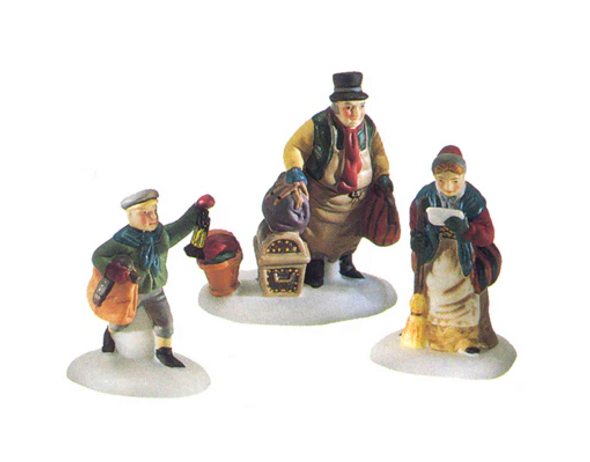 Department 56 Dickens' Village Series Come Into The Inn Set of 3 No. 55603 NEW