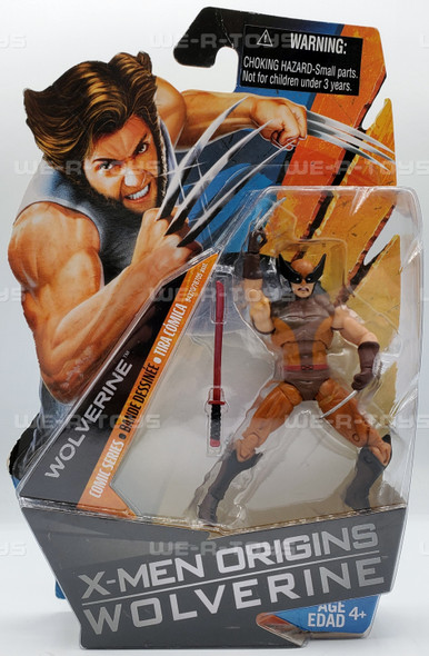 Marvel X-Men Origins Wolverine w/Mask Figure 2009 Hasbro #84370 NRFP