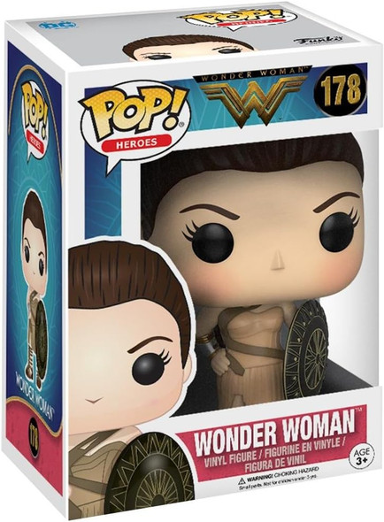 Funko Pop! Heroes Wonder Woman Hot Topic Exclusive Vinyl Figure 178