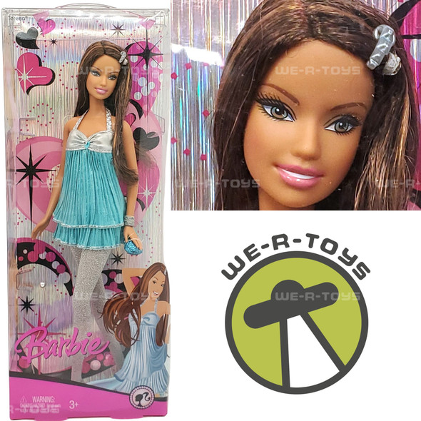 Barbie Disco Ball Teresa Doll in Ice Blue Party Dress 2008 Mattel N6189