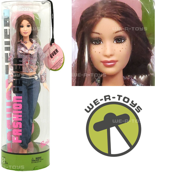 Barbie Fashion Fever Gillian Doll 2005 Mattel H0922