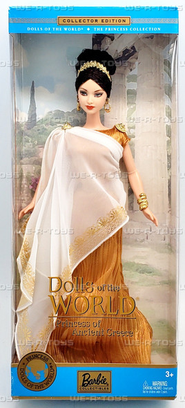 Dolls of The World Princess of Ancient Greece Barbie Doll 2003 Mattel B3461