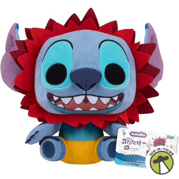 Funko Pop! Plush Disney Stitch in Costume - The Lion King, Stitch as Simba 7"