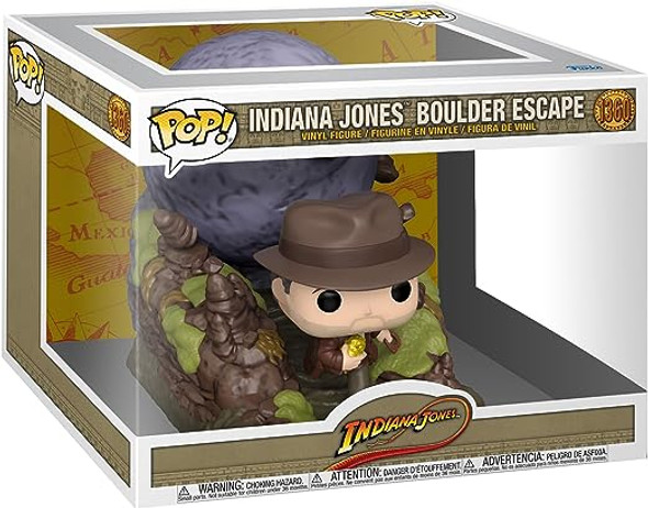 Funko Pop! Moment: Indiana Jones - Raiders of The Lost Ark Boulder Escape