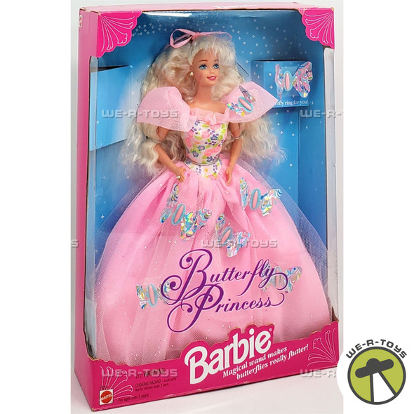 Butterfly Princess Barbie Doll Multilingual Version 1994 Mattel 13051 NRFB
