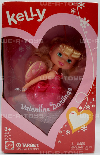 Barbie Kelly Valentine Darlings Doll Target Special Edition 2003 Mattel #B6471