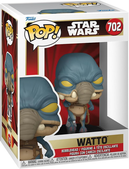 Funko Pop! 702 Star Wars the Phantom Menace 25th Anniversary Watto Bobble-Head