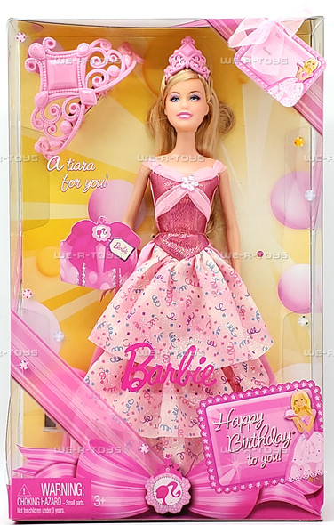Barbie Happy Birthday Doll 2008 Mattel N6540