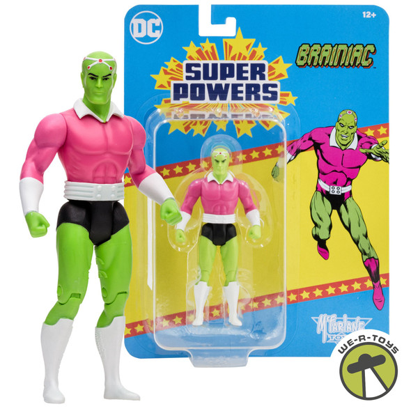 DC Super Powers 4.5" Brainiac Action Figure McFarlane Toys