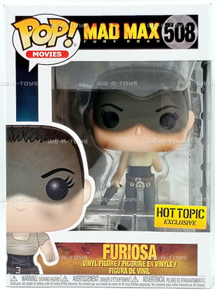 Funko POP! Movies Mad Max Fury Road Furiosa 508 Missing Arm Vinyl Figure