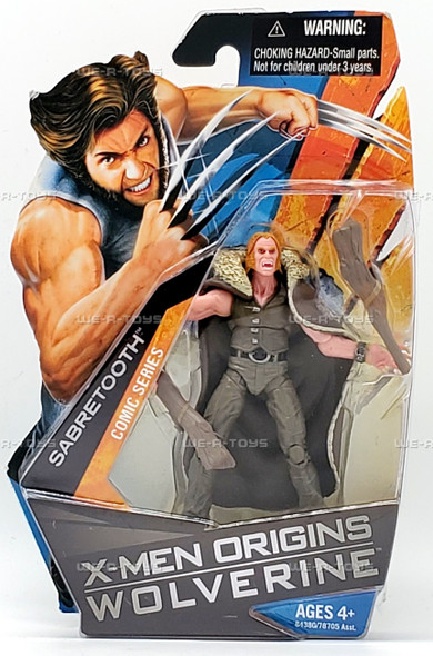 X-Men Origins Wolverine Sabretooth Comic Series Action Figure