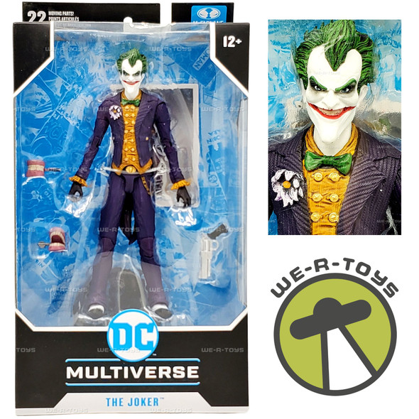 DC Multiverse Batman Arkham Asylum The Joker Action Figure 2020 McFarlane Toys