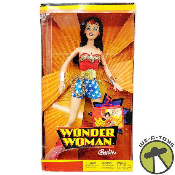 DC Wonder Woman Barbie Doll 2004 Mattel No. H1669 NRFB