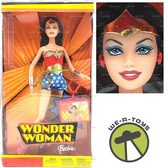 DC Wonder Woman Barbie Doll 2004 Mattel No. H1669