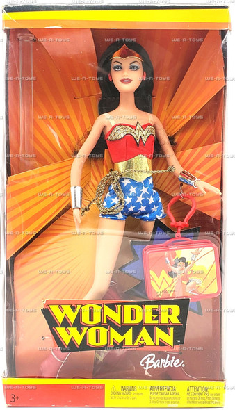 DC Wonder Woman Barbie Doll 2004 Mattel No. H1669