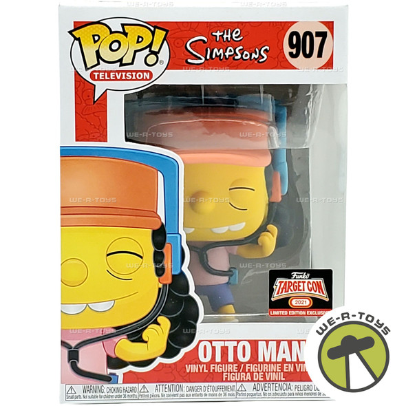 Funko POP! Television The Simpsons Otto Mann Vinyl Figure