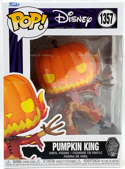 Funko POP! Disney The Nightmare Before Christmas Pumpkin King Vinyl Figure