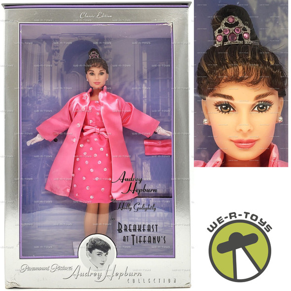 Audrey Hepburn Breakfast at Tiffany's Pink Princess Doll 1998 Mattel 20665