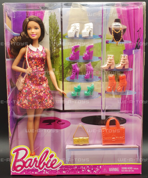 Barbie Summer Teresa Doll Fashionistas Brunette 2015 Mattel FCH66 NRFB