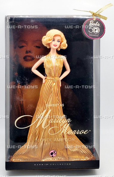 Barbie Doll As Marilyn Monroe Blonde Ambition Pink Label 2008 Mattel N4987 NRFB