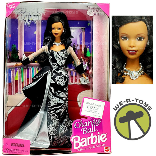 Charity Ball Barbie Doll African-American COTA 1997 Mattel 19132