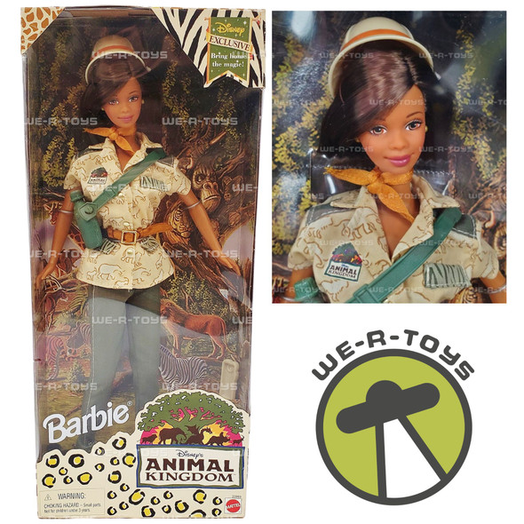 Barbie Disney's Animal Kingdom African American Doll 1998 Mattel #20989 NRFB