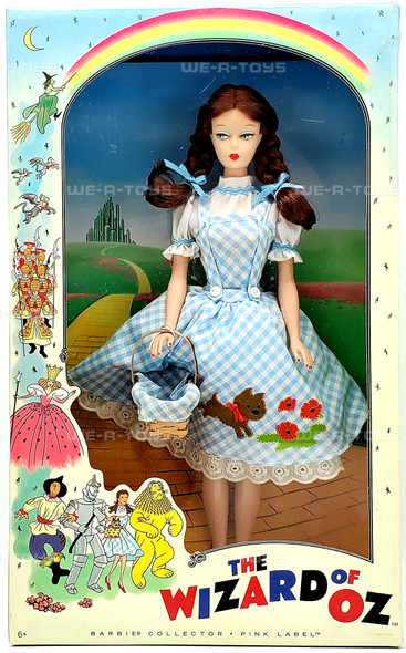 Barbie Collector Wizard of Oz Dorothy Doll Pink Label 2010 Mattel R4523