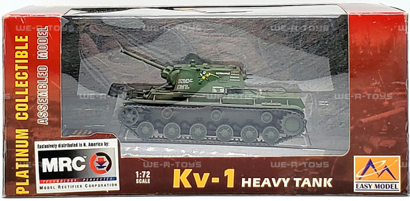 WWII Ground Armor Kv-1 Heavy Tank 1:72 Assembled Model 2006 Easy Model 36288