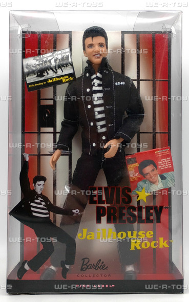 Elvis Presley Jailhouse Rock Barbie Doll Pink Label 2009 Mattel #R4156