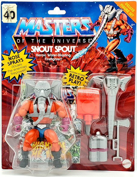 Masters of the Universe Origins Snout Spout Action Figure 2022 Mattel HDT24