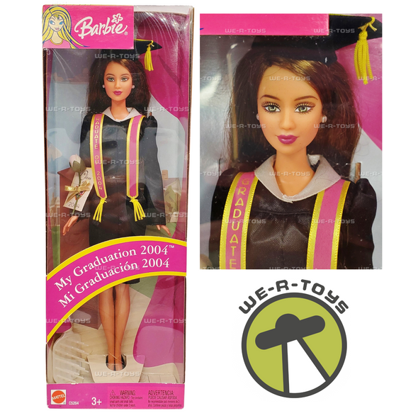 Barbie My Graduation Brunette Doll 2004 Mattel #C5264 NRFB