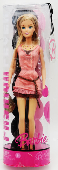 Barbie Fashion Fever Series Summer Doll Pink Dress 2006 Mattel J1410 NRFB