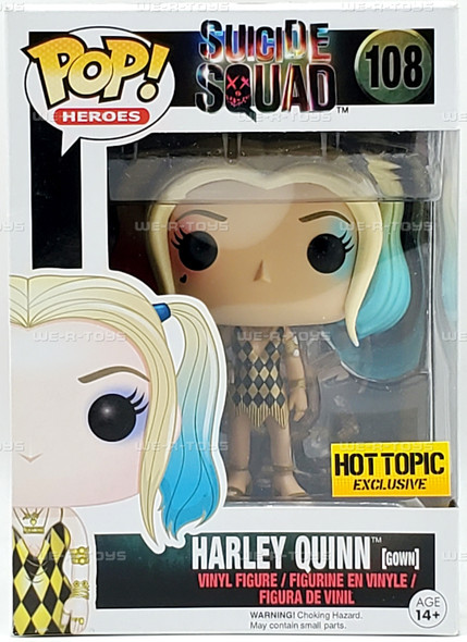 Funko POP! Heroes Suicide Squad Harley Quinn Gown 108 Vinyl Figure