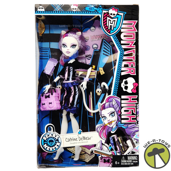 Monster High New Scaremester Catrine DeMew Fashion Doll 2013 No. BGD88 NRFB