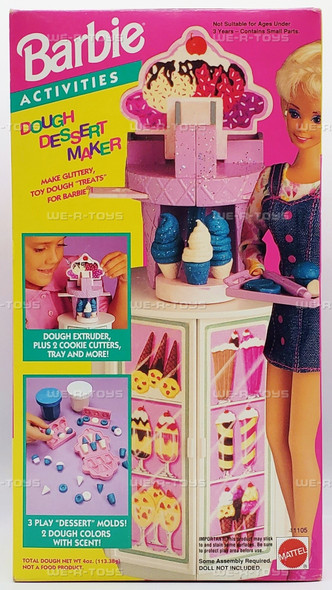 Barbie Activities Dough Dessert Maker 1993 Mattel #1105 NRFB