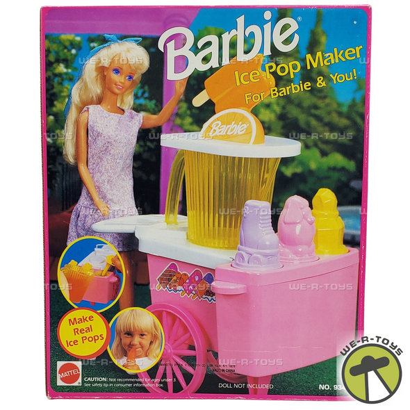Barbie Ice Pop Maker 1992 Mattel #9340 NRFB