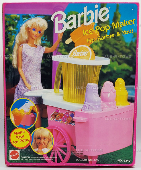 Barbie Ice Pop Maker 1992 Mattel #9340 NRFB