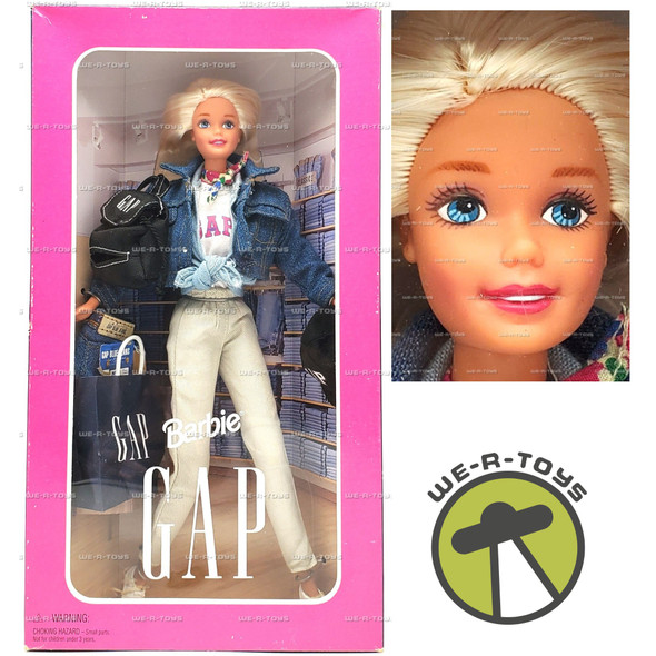 Barbie Special Edition Gap Blue Jean Jacket Doll 1996 Mattel #16449