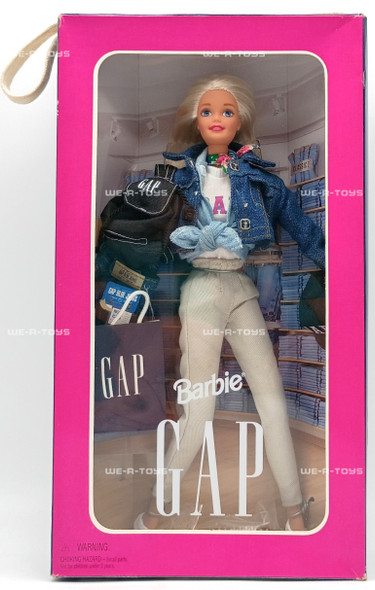GAP Barbie Special Edition Doll Blonde Gap Denim Fashion 1996 Mattel 16449