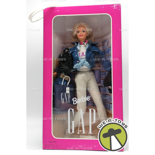GAP Barbie Special Edition Doll Blonde Gap Denim Fashion 1996 Mattel #16449