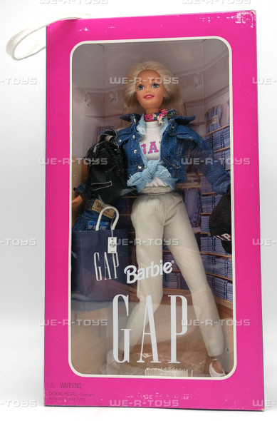 GAP Barbie Special Edition Doll Blonde Gap Denim Fashion 1996 Mattel #16449