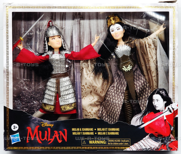 Disney Mulan and Xianniang Dolls 2019 Hasbro No. E8691 NRFB
