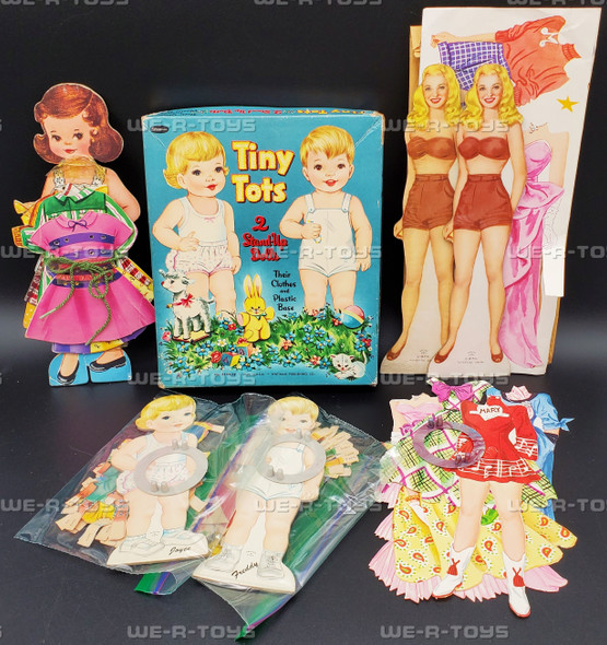 Lot of 3 Paper Doll Sets Vintage 1960s Whitman Publishing Co. USED
