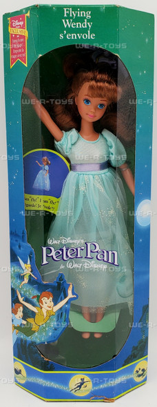 Walt Disney's Peter Pan Flying Windy Doll 1993 Mattel #10720 NRFB