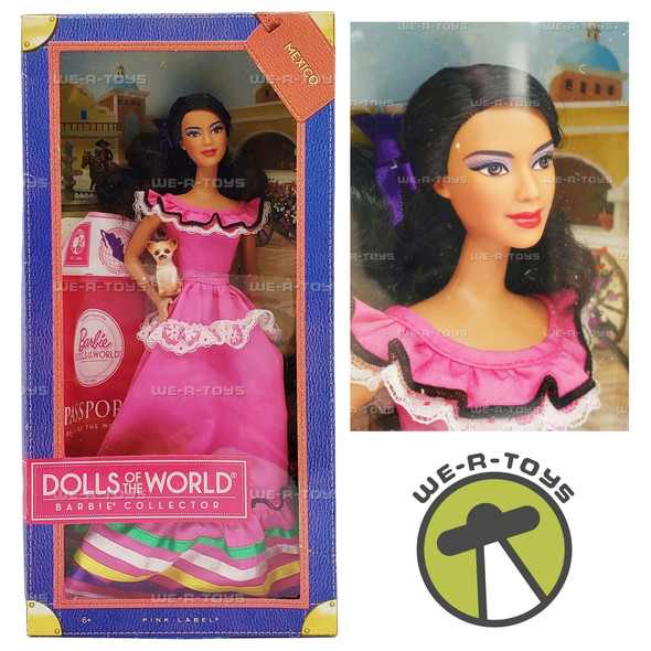 Barbie Dolls of the World Collection Mexico Doll 2011 Mattel #W3374 NRFB