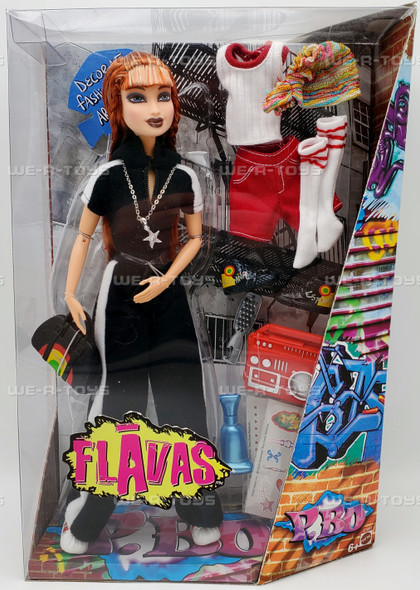 Barbie Flavas P.Bo Hip Hop Doll 2003 Mattel #C1953 NRFB