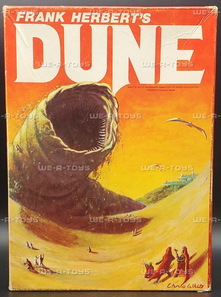 Dune Space Civilization Power Struggle Game 1979 Avalon Hill No. 824 USED