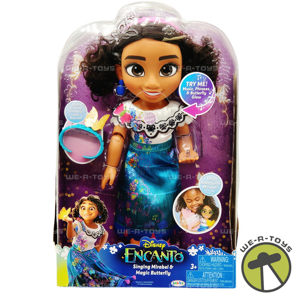 Disney's Encanto Singing Mirabel Doll 2021 Jakks Pacific No. 219431